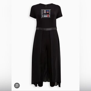 Torrid Darth Vader bodysuit halloween costume.  New with tags, size 0